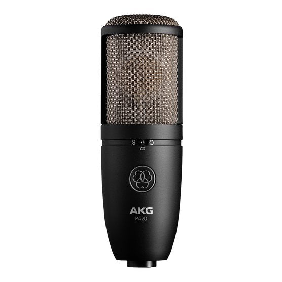 AKG P420 High Performance Dual-Capsule True Condenser Microphone (P-420)