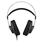 AKG K52 closed-back studio headphones with over-ear design and padded ear cups, ideal for professional audio listening.
