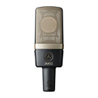 AKG C314 multi-pattern condenser studio microphone with black body and grille, designed for professional recording and vocals.