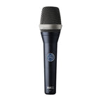 AKG C7 handheld condenser microphone for live performances, wired microphone with a sleek black design and professional build.