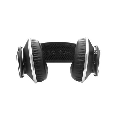AKG K872 Master Reference Studio Headphones with closed-back design and over-ear fit, black color, and padded ear cups.