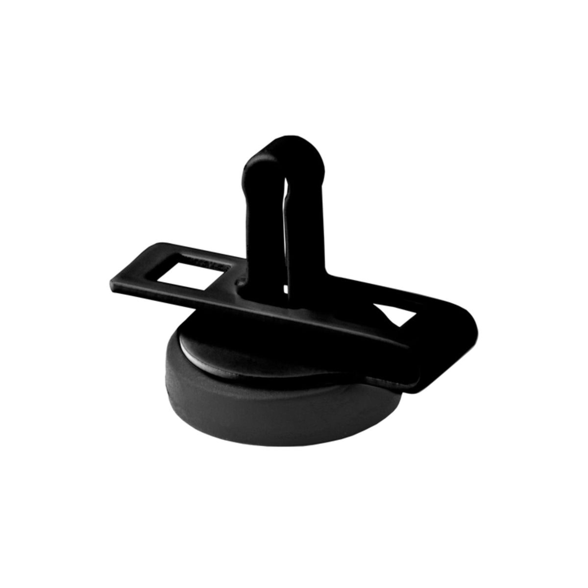 Set of five black AKG H1 magnet clips for PA accessories, designed to securely hold and organize audio equipment cables.
