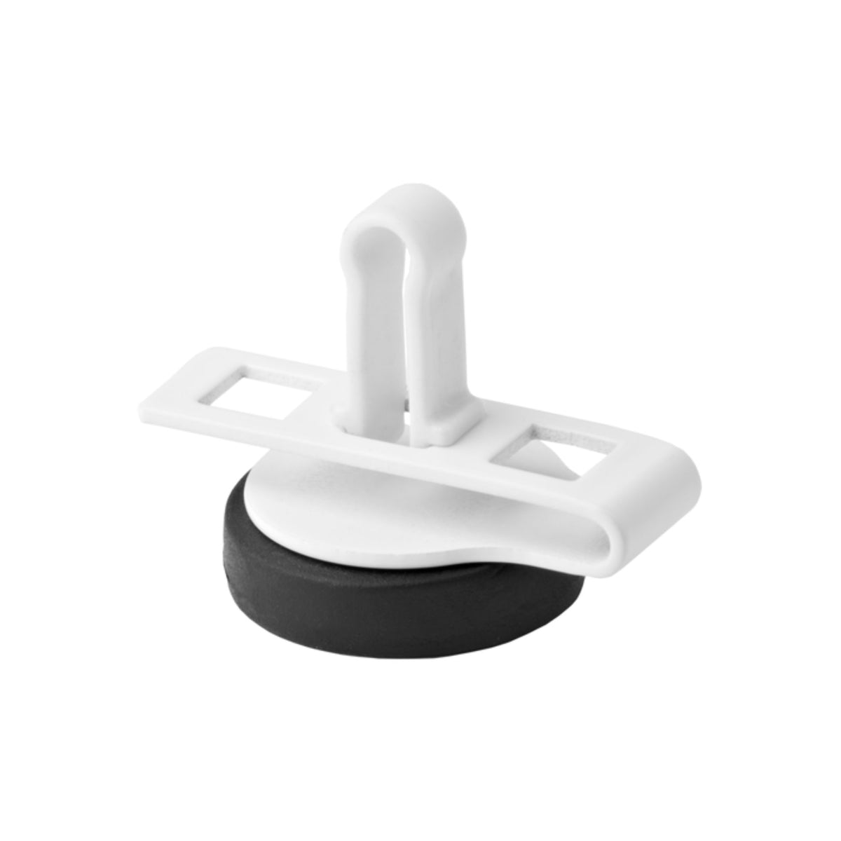 Set of five white AKG H1 magnet clips for PA accessories, designed to securely hold cables and equipment.