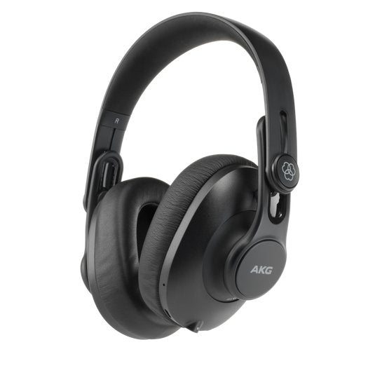 AKG K361BT over-ear Bluetooth studio headphones with closed-back design and foldable ear cups.