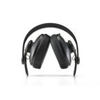 AKG K361BT over-ear Bluetooth headphones with closed-back design and foldable structure, shown in black on a white background.