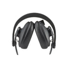 AKG K371BT Bluetooth over-ear closed-back foldable studio headphones with ear cups and headband, black color.