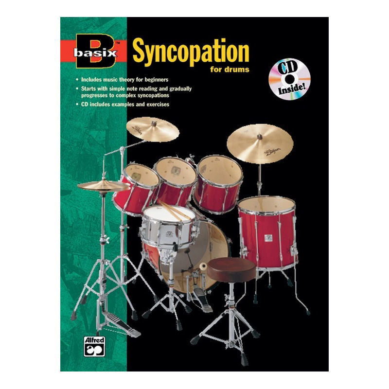 Basix Syncopation for Drums Book & CD