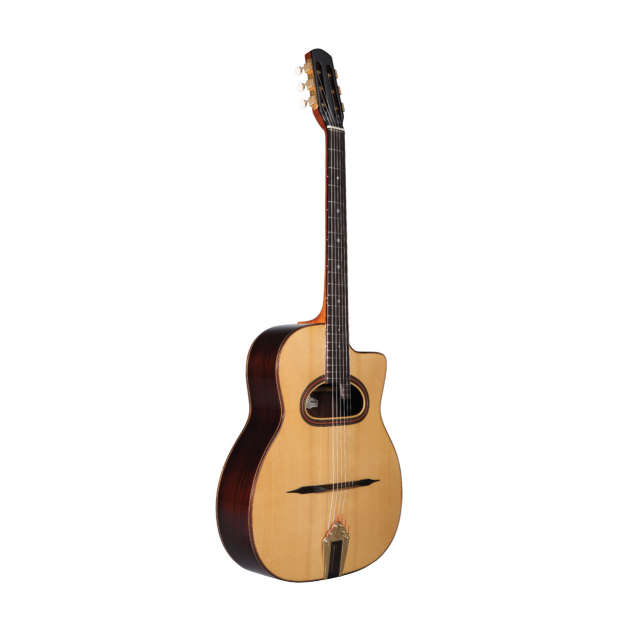 Altamira Gypsy Jazz Solid Spruce Top -Laminated Rosewood Back - Gloss - D hole