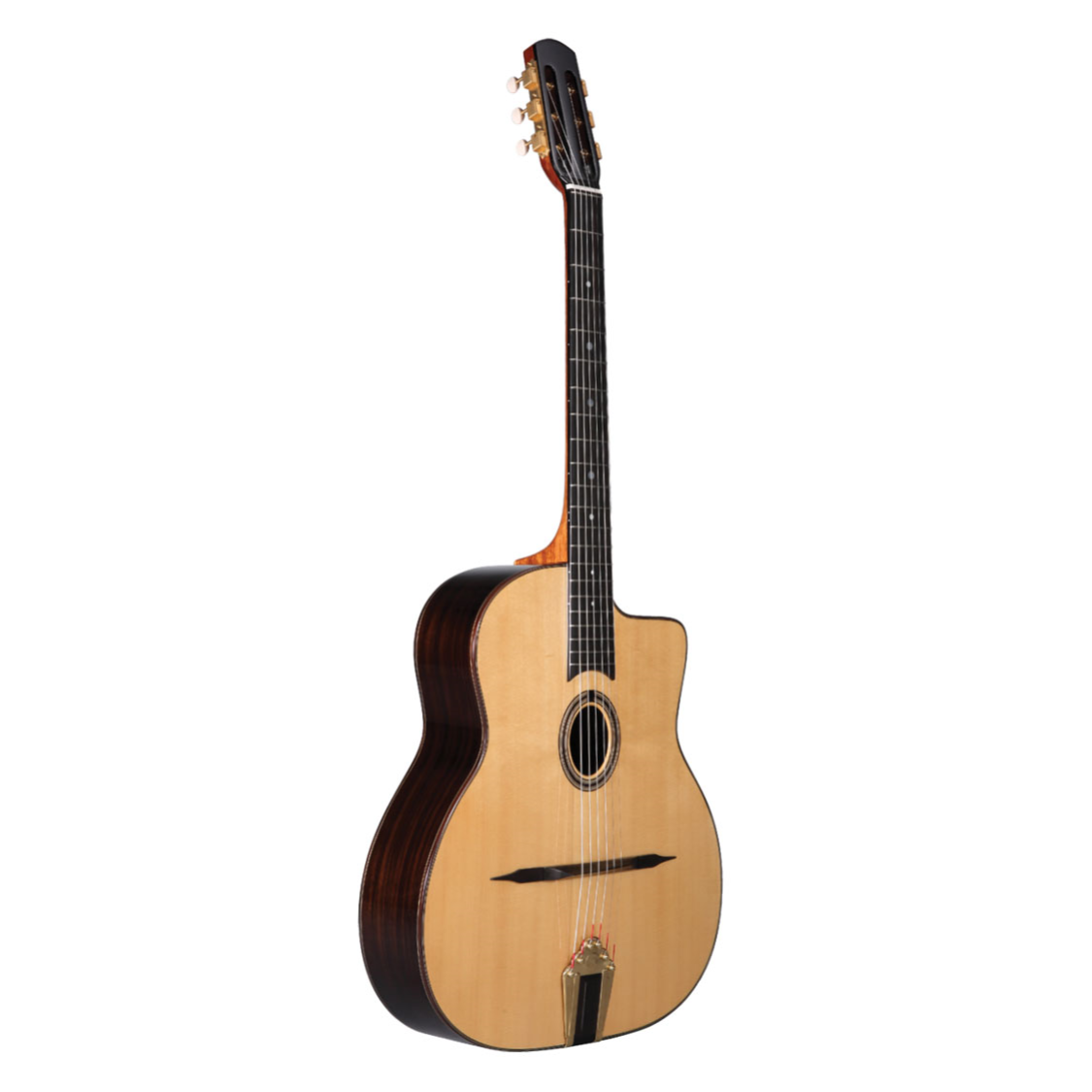 Altamira Gypsy Jazz Solid Spruce Top - Laminated Rosewood Back - Oval Hole