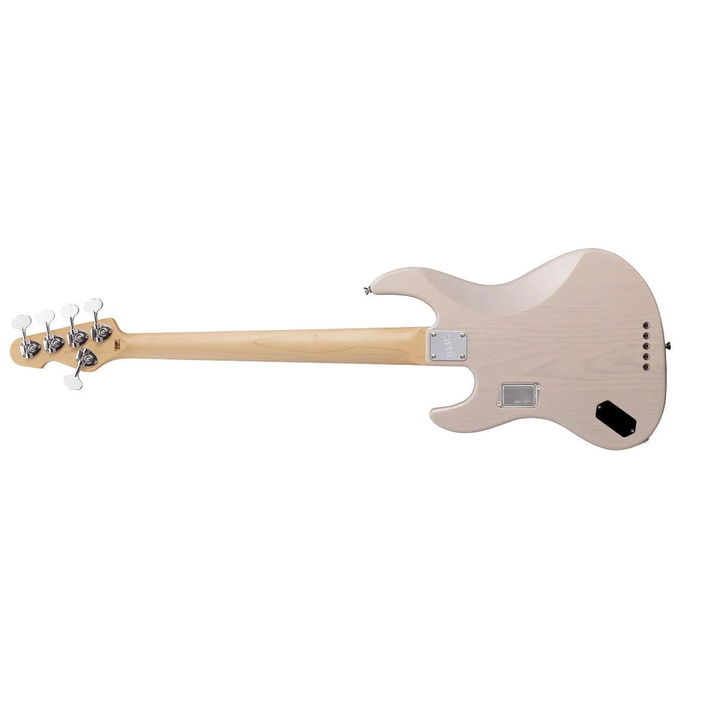 ESP Original Custom Shop Amaze 5-String Bass Guitar Trans White