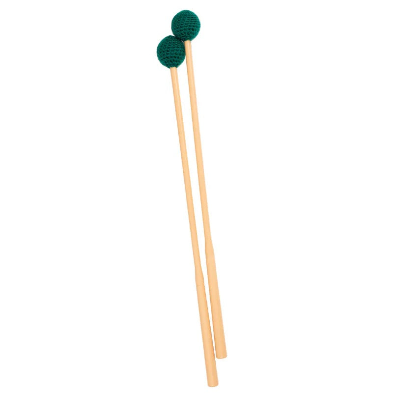 AMS AM7 metallophone/xylophone mallet with a wooden handle and rubber head, designed for alto and soprano instruments.