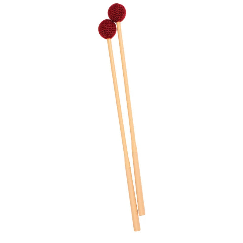 AMS AM8 metallophone/xylophone mallet with wooden handle and rubber head for alto and soprano instruments.