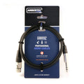 Ambertec Microphone Cable REAN XLR Female to 6.35mm TRS Plug 3m