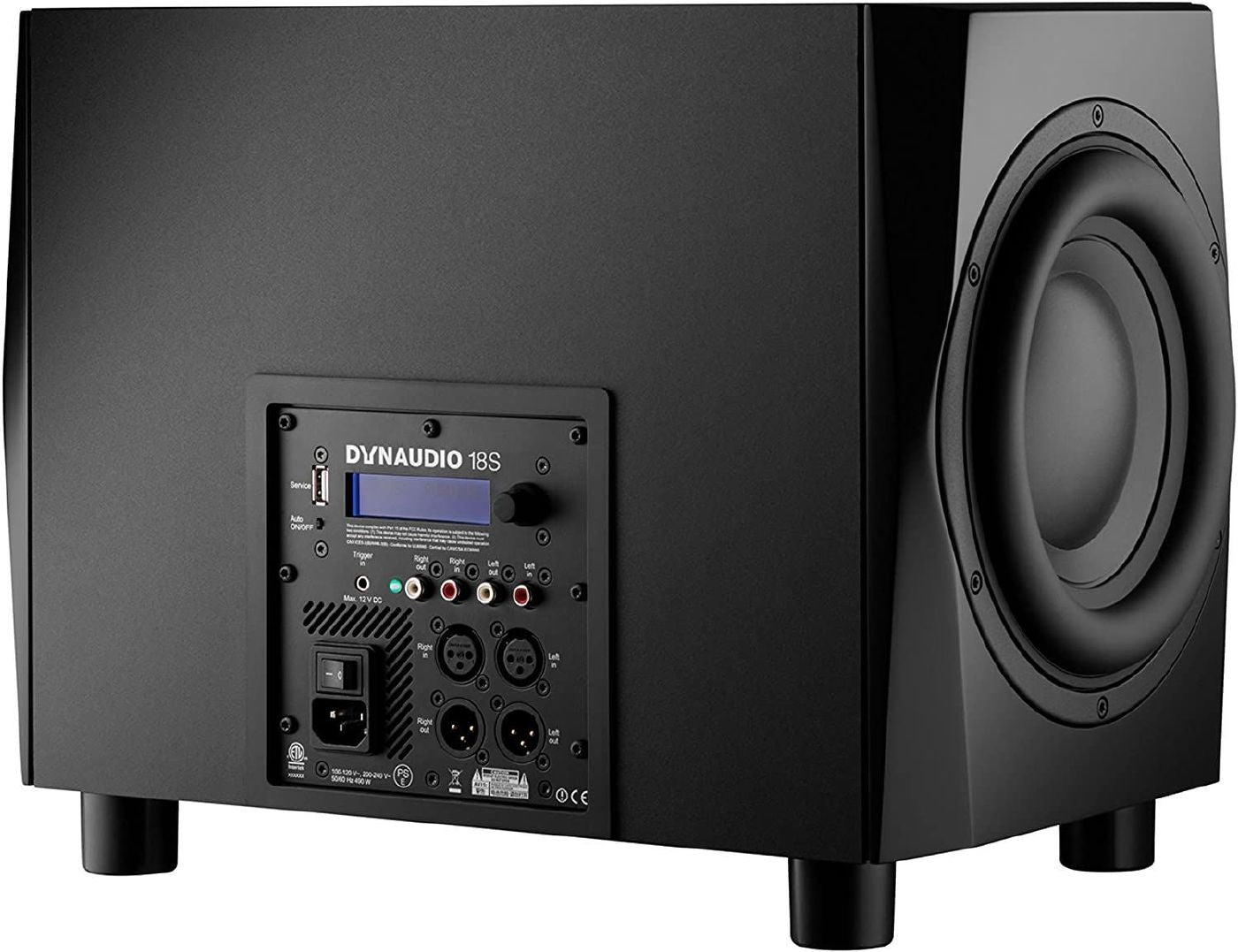 Dynaudio Professional 18S Active Dual 9.5 Long Throw Subwoofer System 500w Amp Module