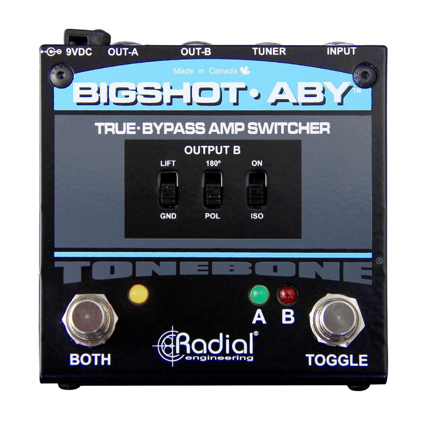Radial BigShot Amp Switch (1-in/2-out)