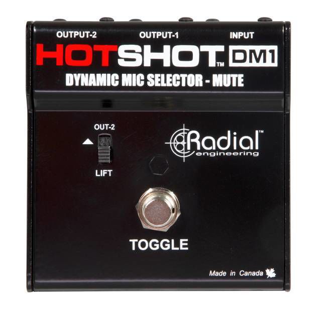 Radial HotShot DM-1 Stage Mic Toggle