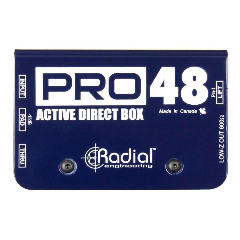 Radial Pro48 1 Channel Active DI Box