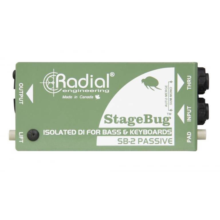 Radial Stagebug SB2 Passive DI Box