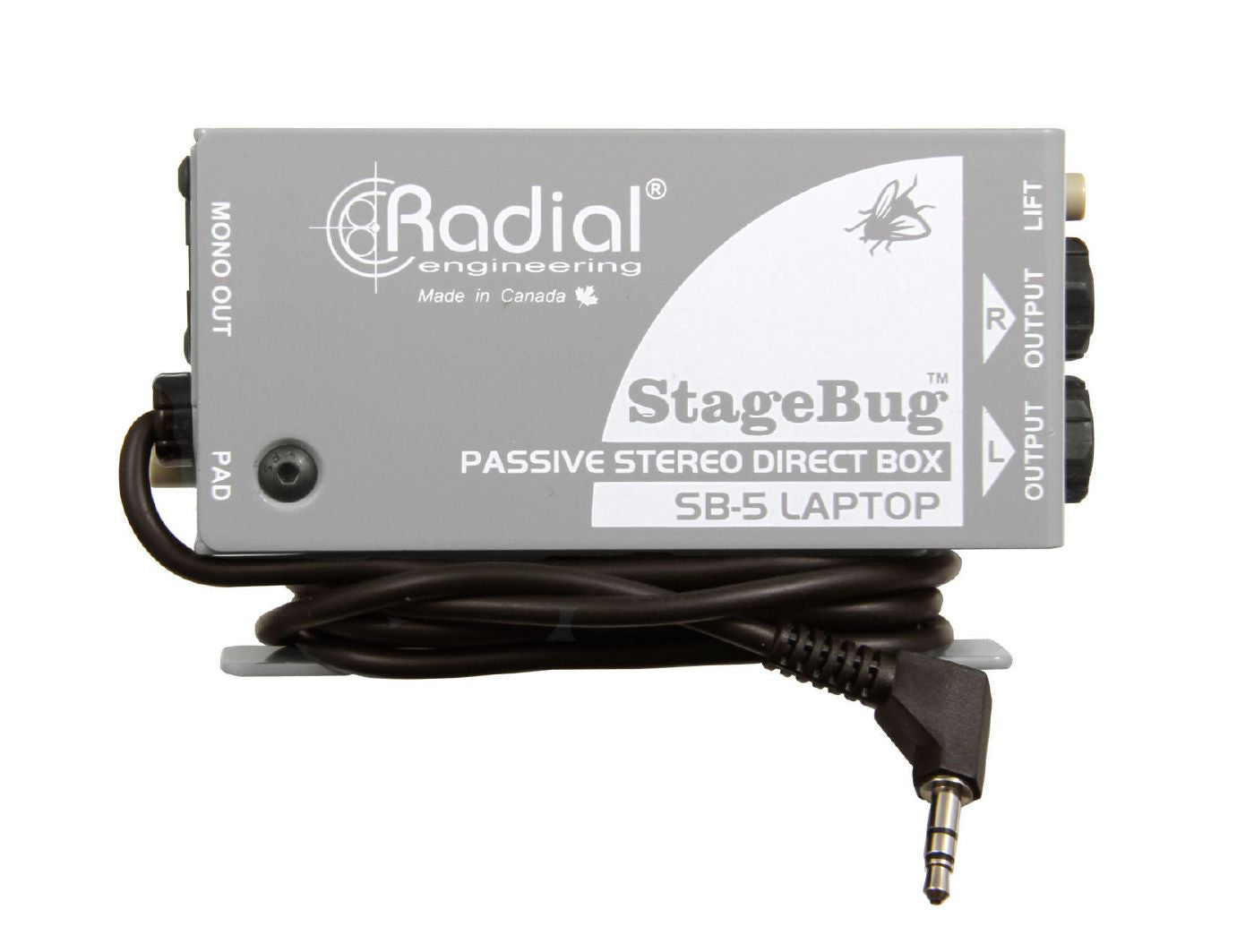 Radial StageBug SB5 Passive Stereo DI Box
