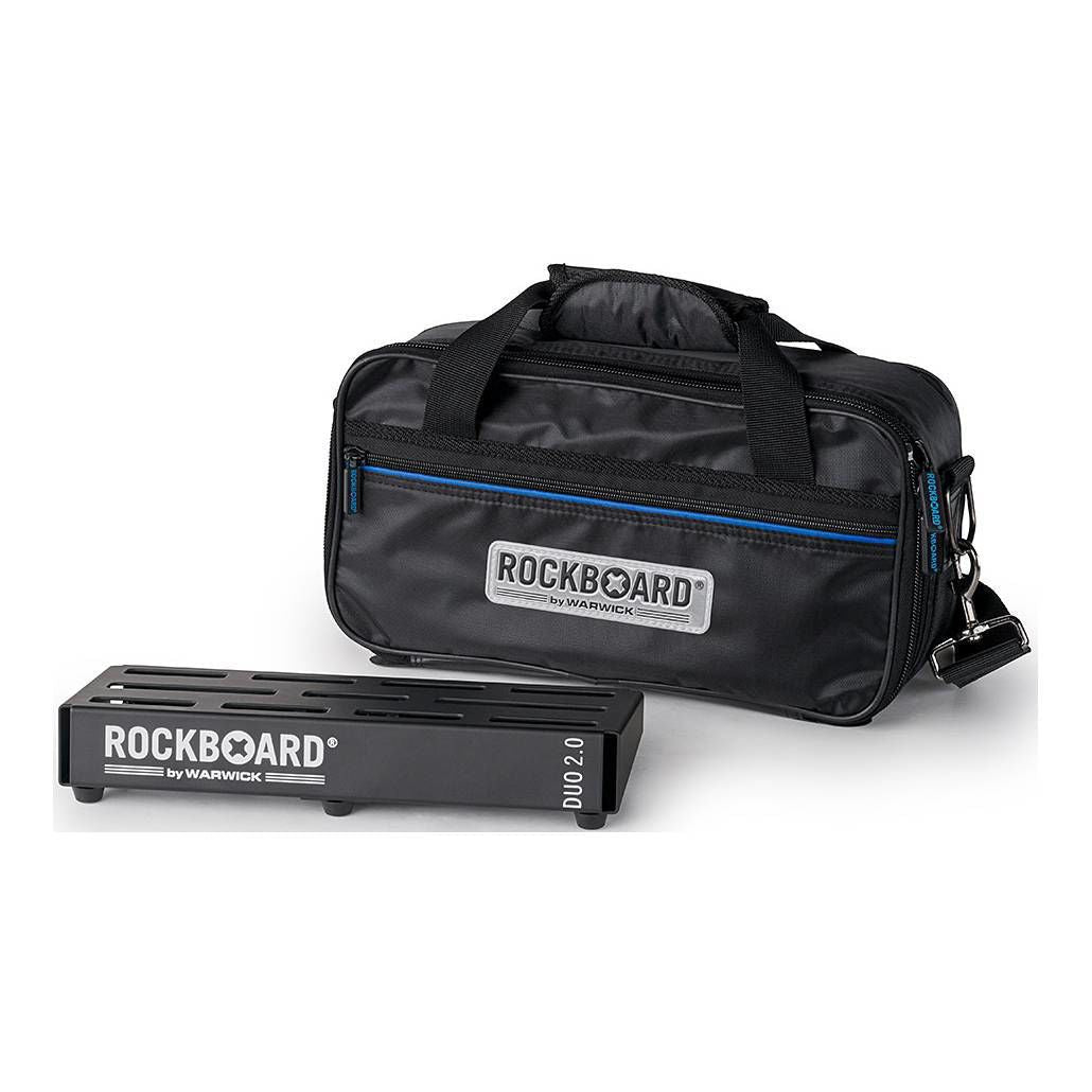RockBoard DUO 2.0 Pedalboard with Gig Bag