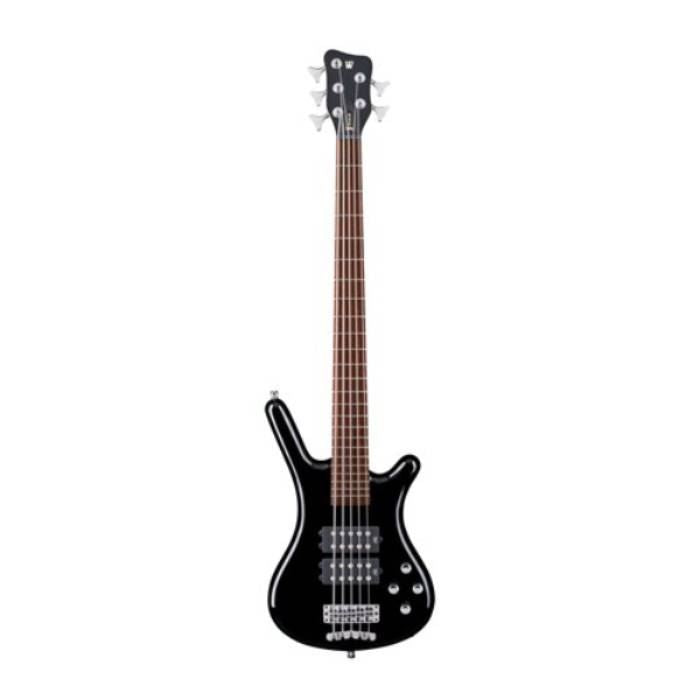 Warwick Corvette 5-String Bass Guitar in Black High Polish