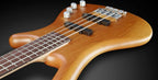 Warwick Corvette Basic 4-String Bass Guitar in Honey Violin Transparent Satin