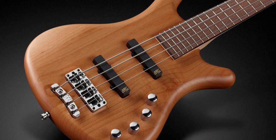 Warwick Corvette Basic 4-String Bass Guitar in Natural Transparent Satin