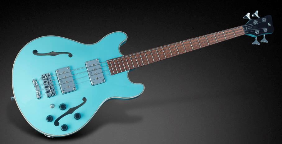 Warwick Star Bass 4-String Bass Guitar in Solid Daphne Blue High Polish