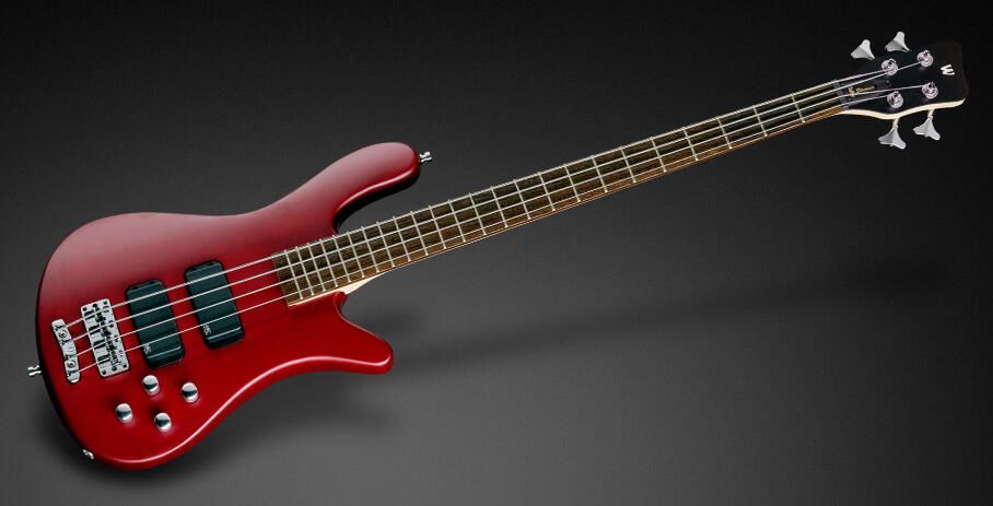 Warwick Rockbass Streamer Standard 4 String Bass Guitar Burgundy Red Trans Satin