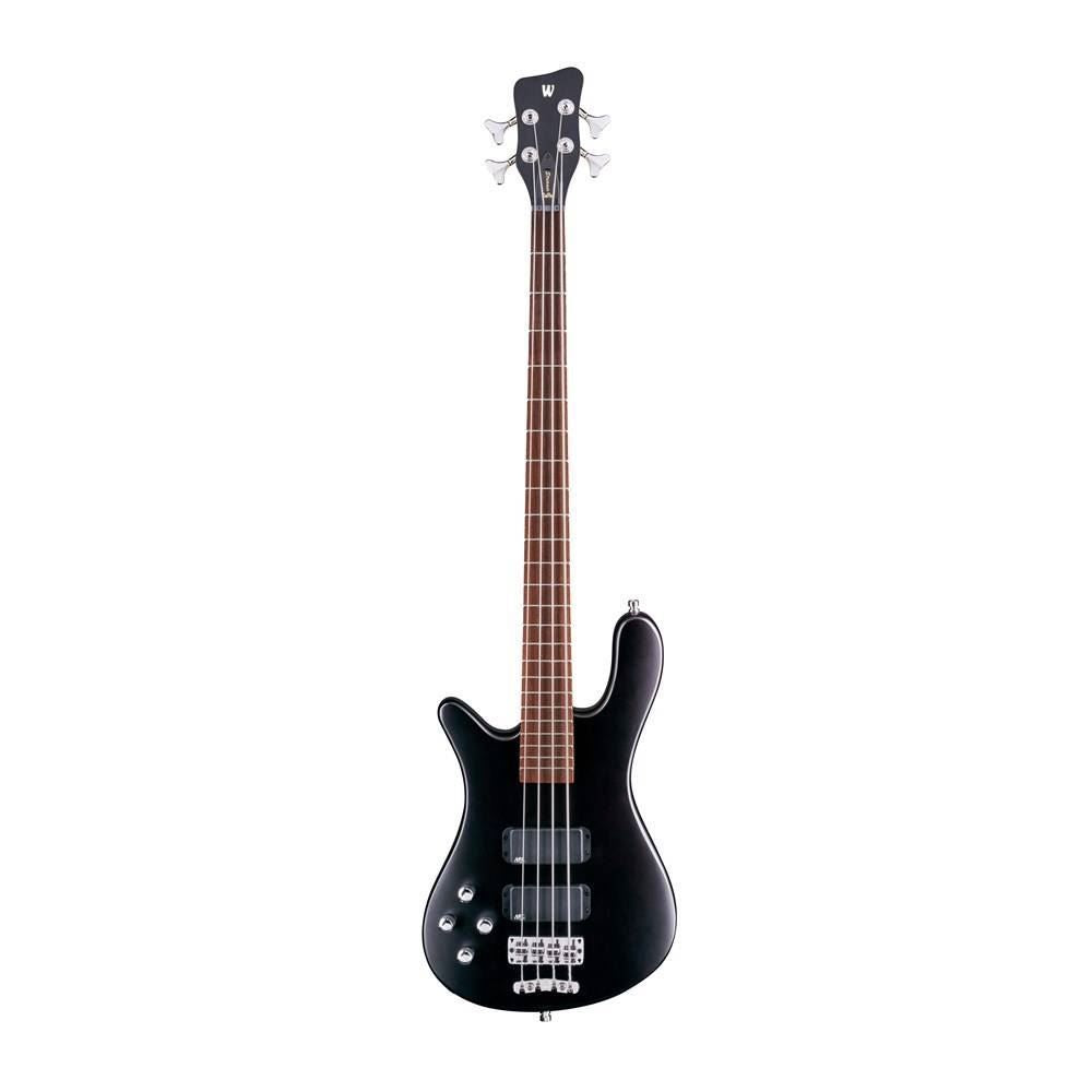 Warwick RockBass Streamer STD 4-String Left-Handed Bass Guitar in Nirvana Black Transparent Satin