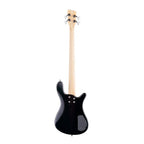 Warwick RockBass Streamer STD 4-String Left-Handed Bass Guitar in Nirvana Black Transparent Satin