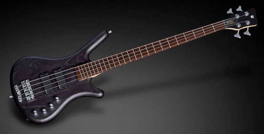 Warwick Corvette Taranis 4-String Bass Guitar in Nirvana Black Transparent Satin