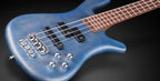 Warwick Streamer LX 4-String Bass Guitar in Ocean Blue Transparent Satin