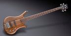 Warwick Teambuilt Pro Series Thumb 4-String Bass Guitar in Natural Transparent Satin