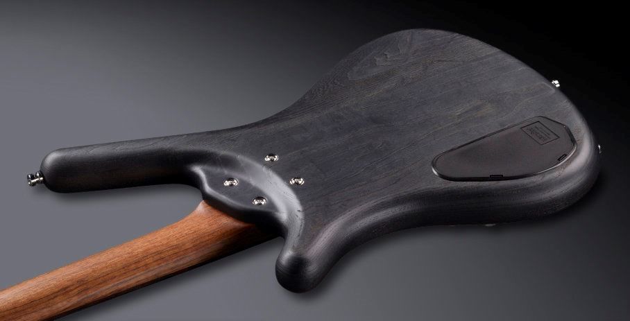 Warwick Teambuilt Pro Series Corvette 4-String Bass Guitar in Nirvana Black Transparent Satin