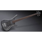 Warwick Teambuilt Pro Series Corvette 4-String Bass Guitar in Nirvana Black Transparent Satin