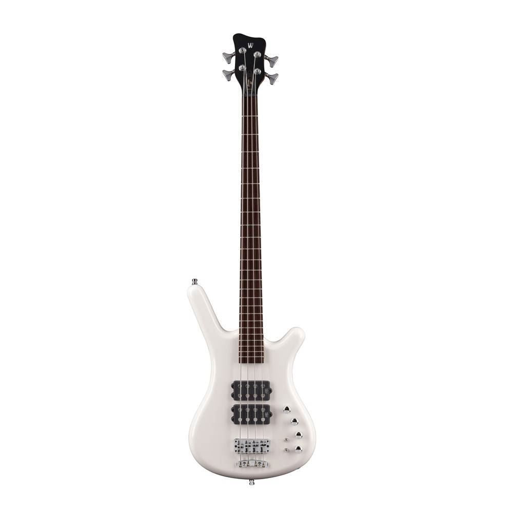 Warwick Corvette 4-String Bass Guitar in Solid Creme High Polish