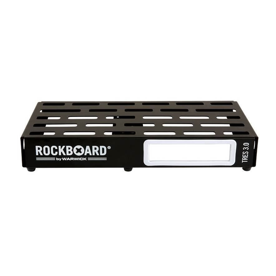 Warwick RockBoard Tres 3.0 Guitar Effects Pedal Board with Gig Bag