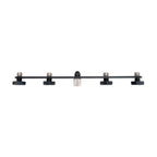 AMS Australasian 165 Mic Attachment Holder for microphone accessories, shown in black with adjustable clip and mounting features.