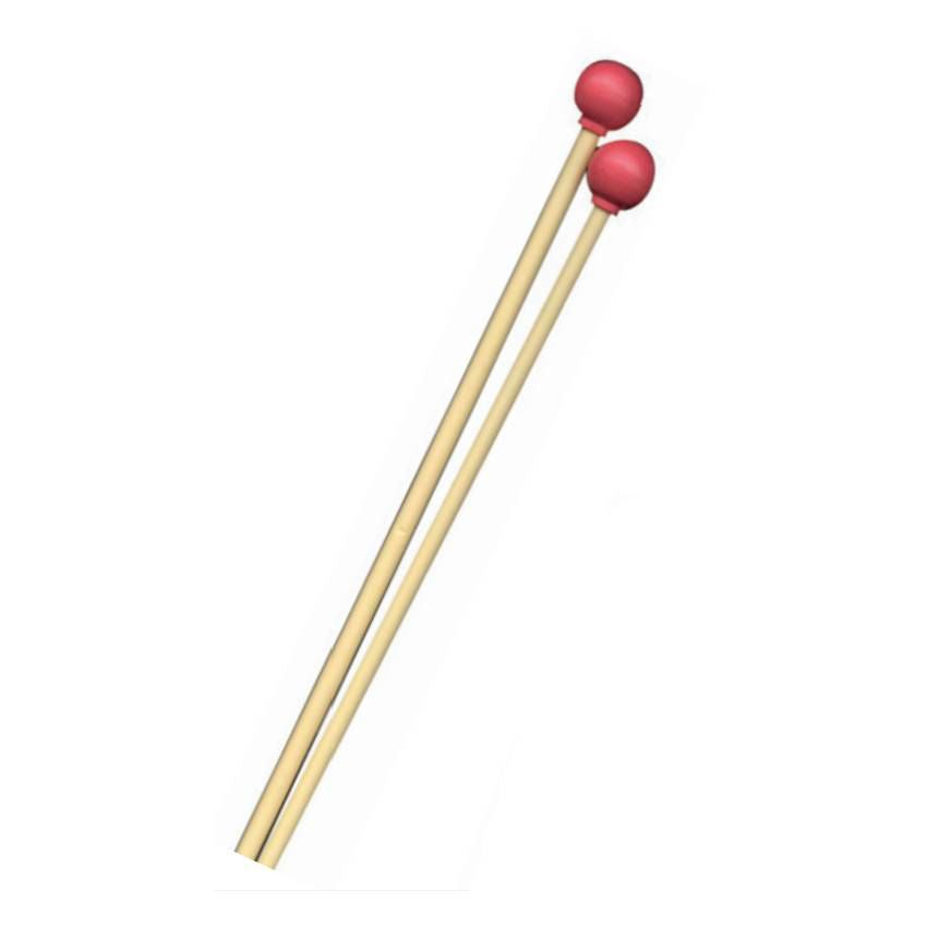 AMS AM4 Glockenspiel Beater Mallet with Hard Red Rubber Head