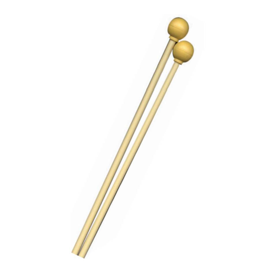 AMS AM5 Glockenspiel Beater Mallet with Soft Yellow Rubber Head