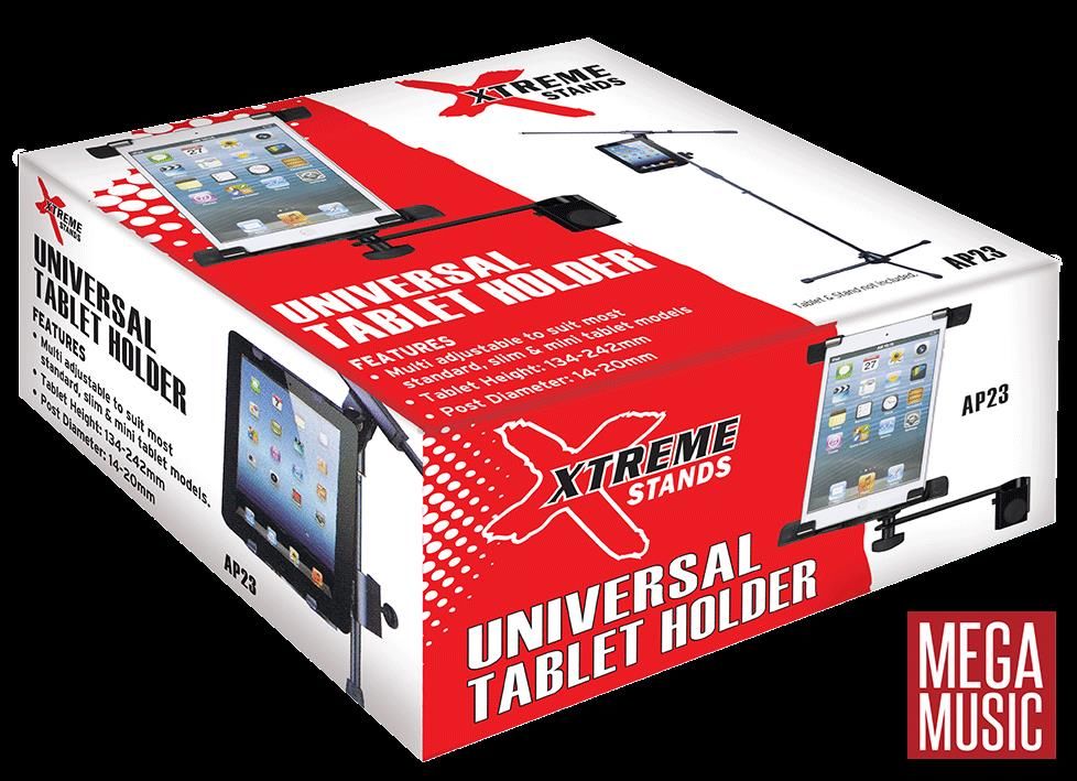 Xtreme Universal Tablet/iPad Holder for Mic Stand