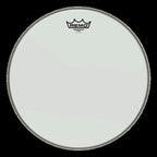 Remo Ambassador Clear 15-inch drumhead with a smooth, transparent surface for drums, showcasing the high-quality brand's design