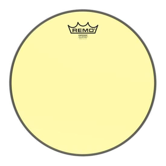 Remo Colortone Emperor 13in Drum Head in Yellow