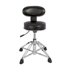 DXP DA1265BR Deluxe Hydraulic Drum Throne with Back Rest