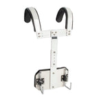 DXP DB838 T-Style Marching Drum Harness for Snare/Tenor Drums in White