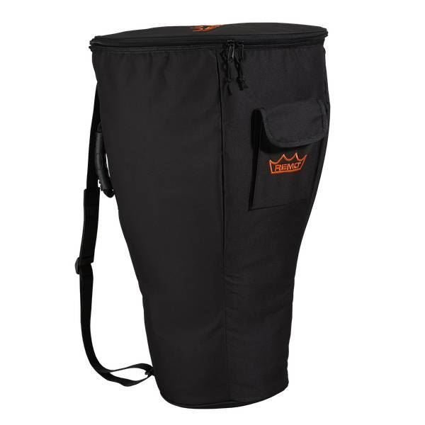 Remo DJ-0012-BG Deluxe Djembe Bag Heavy Duty Black Nylon Waterproof Yarn Suits 10 - 12