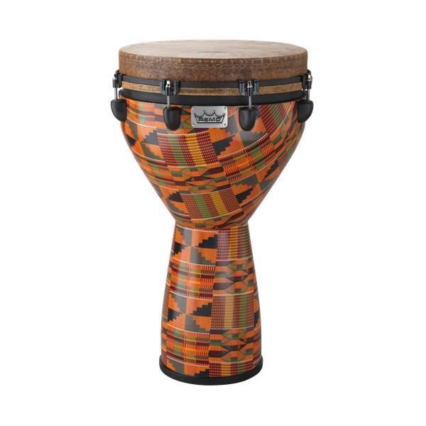 Remo DJ-0014-PM Mondo Series 14 Inch Djembe - Kinte Kloth Finish