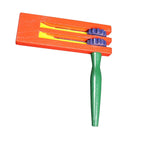 Mano Percussion ED396 Wooden Handheld Rotating Ratchet Multi Coloured