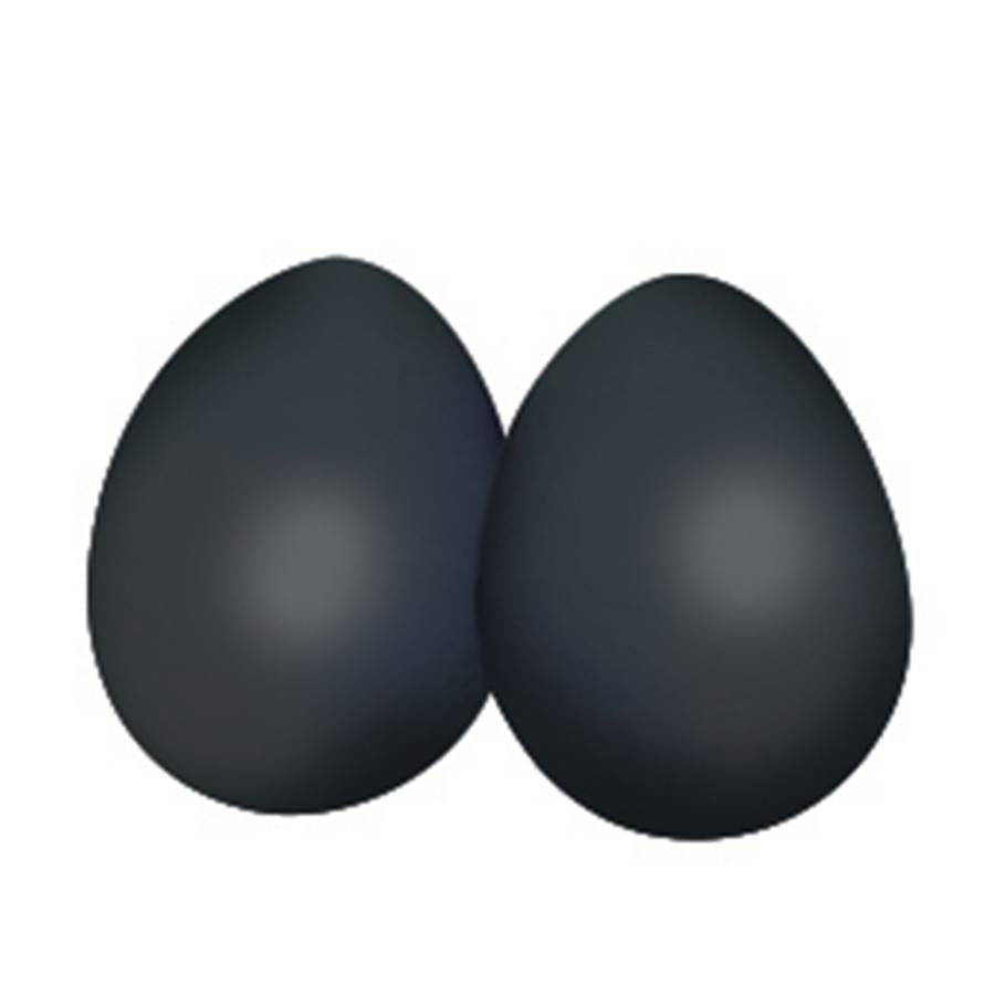 Mano Percussion Egg Maracas - Black